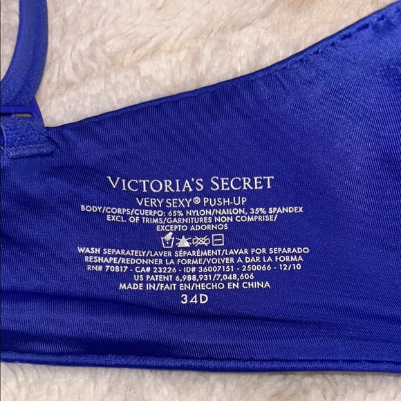 Victoria’s Secret Blue Women's Bra - Picture 2 of 6
